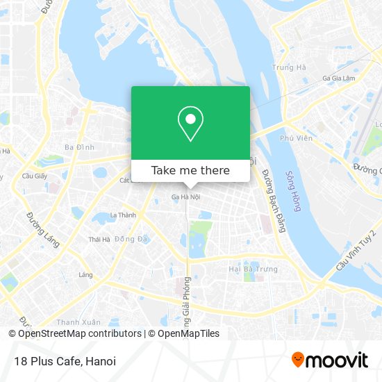 18 Plus Cafe map