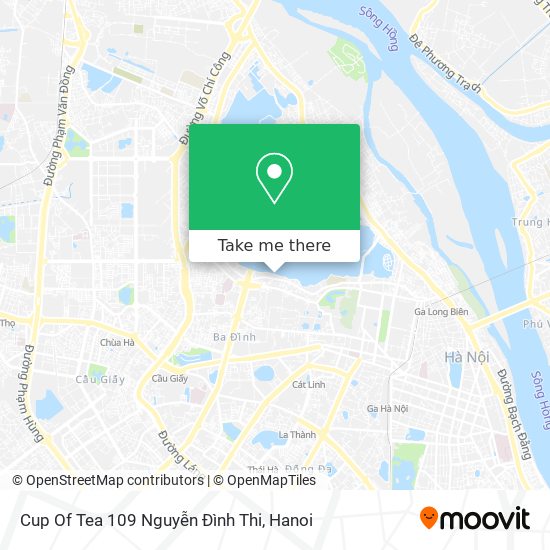 Cup Of Tea 109 Nguyễn Đình Thi map