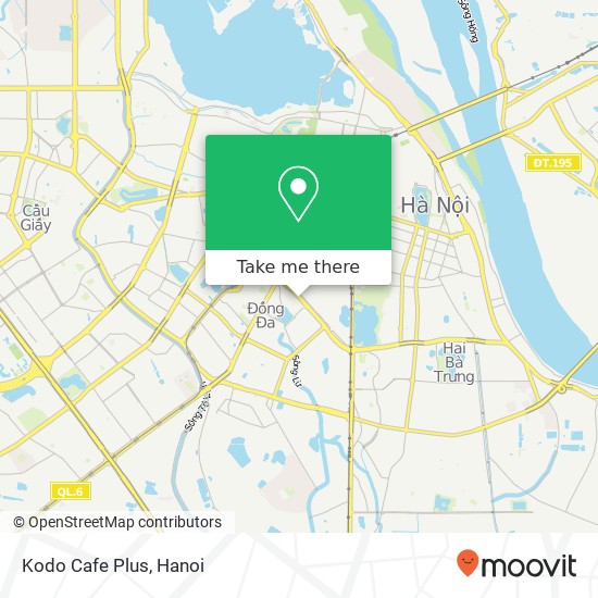 Kodo Cafe Plus map