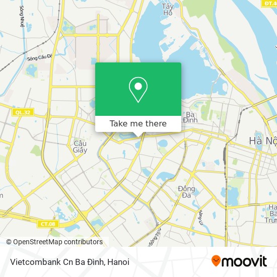 Vietcombank Cn Ba Đình map