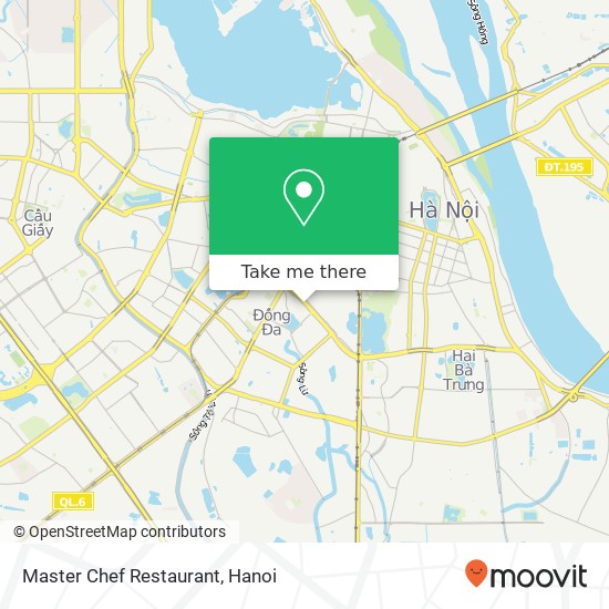 Master Chef Restaurant map