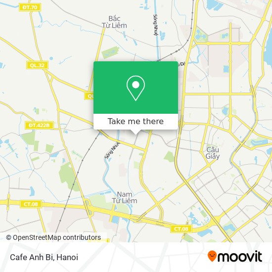 Cafe Anh Bi map