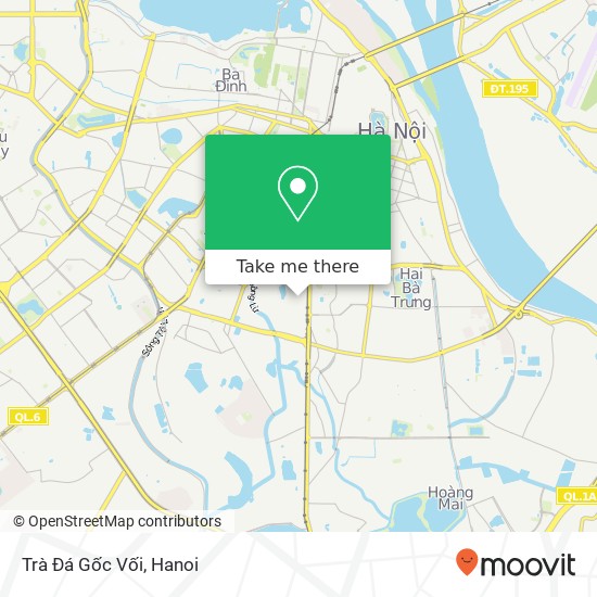 Trà Đá Gốc Vối map