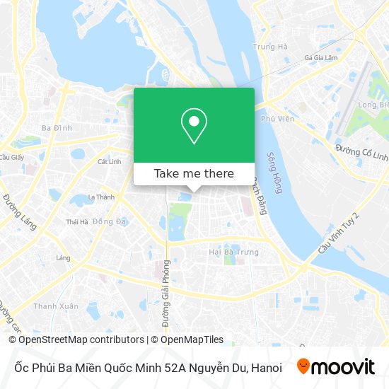 Ốc Phủi Ba Miền Quốc Minh 52A Nguyễn Du map