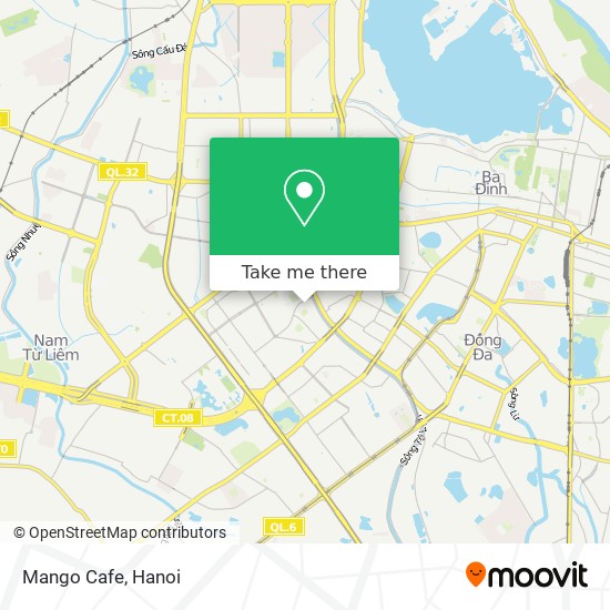 Mango Cafe map