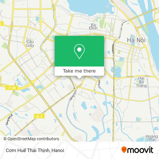 Cơm Huế Thái Thịnh map