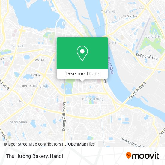 Thu Hương Bakery map