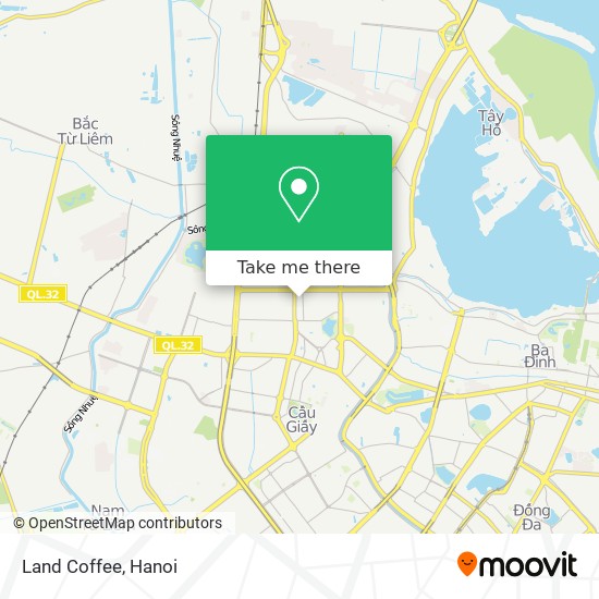 Land Coffee map