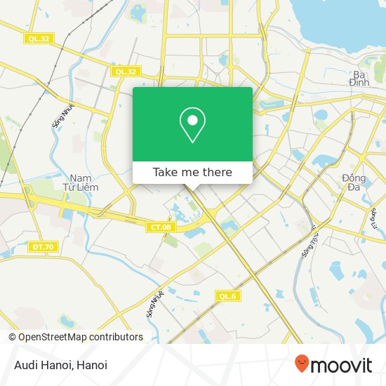 Audi Hanoi map