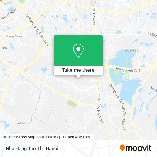 Nhà Hàng Tào Thị map