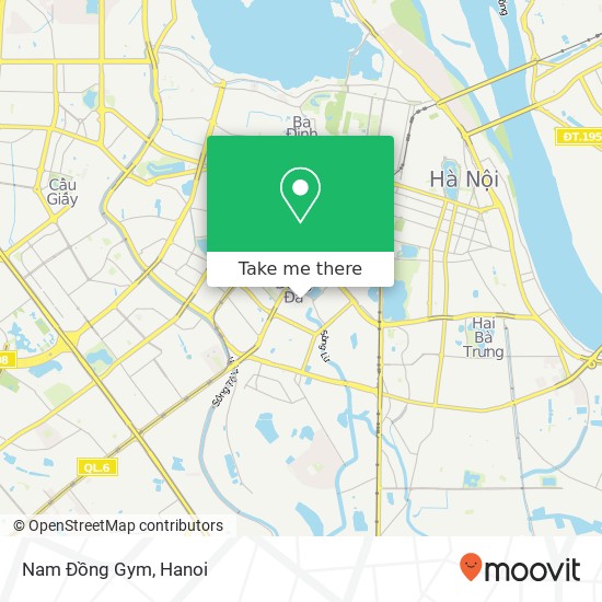 Nam Đồng Gym map