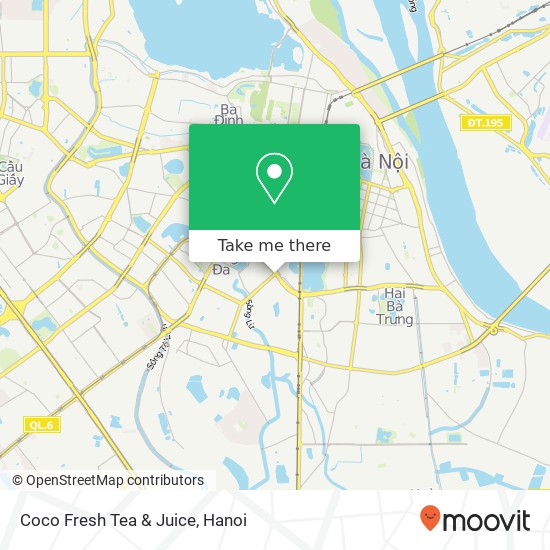 Coco Fresh Tea & Juice map