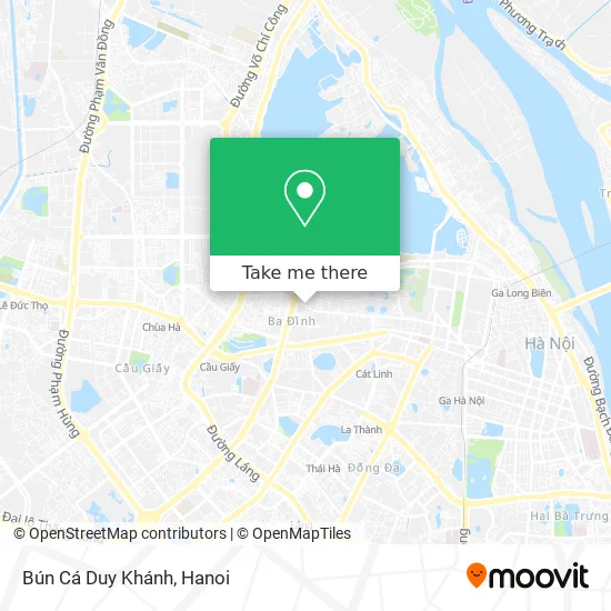 Bún Cá Duy Khánh map
