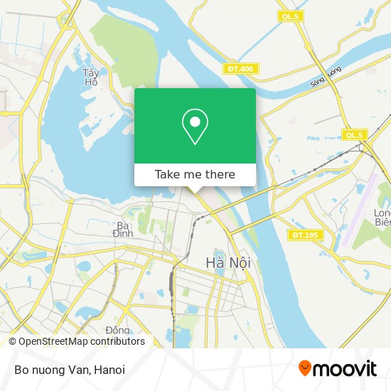 Bo nuong Van map