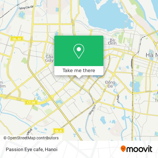 Passion Eye cafe map