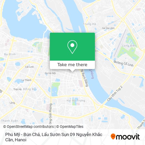 Phú Mỹ - Bún Chả, Lẩu Sườn Sụn 09 Nguyễn Khắc Cần map