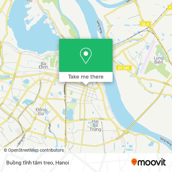 Buồng tĩnh tâm treo map