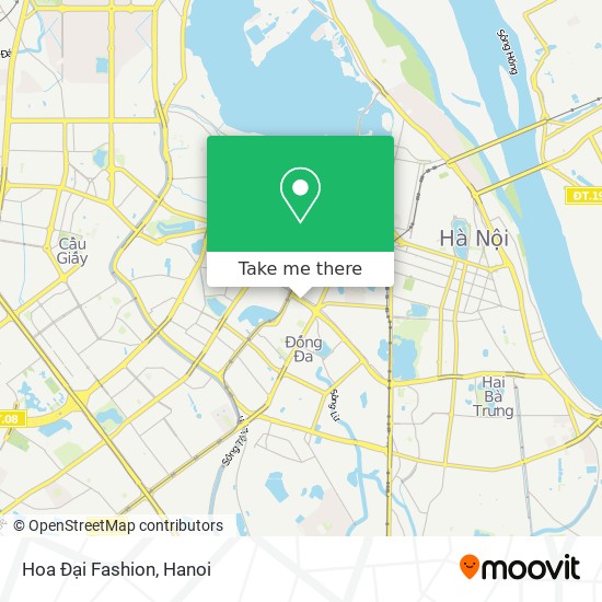 Hoa Đại Fashion map