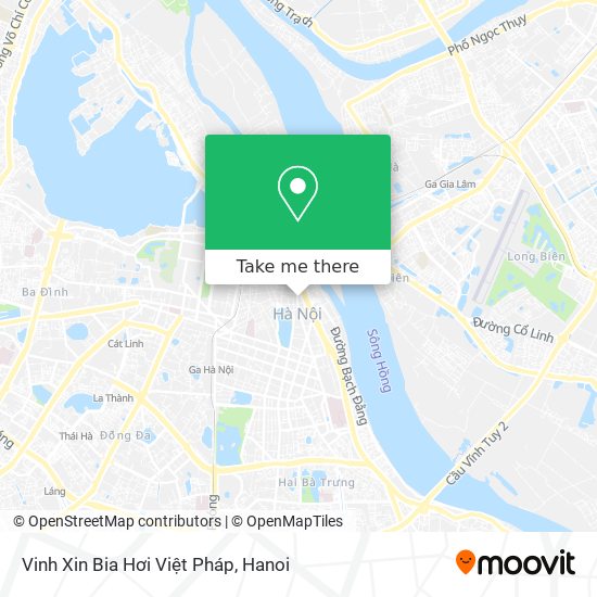 Vinh Xin Bia Hơi Việt Pháp map