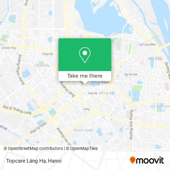 Topcare Láng Hạ map