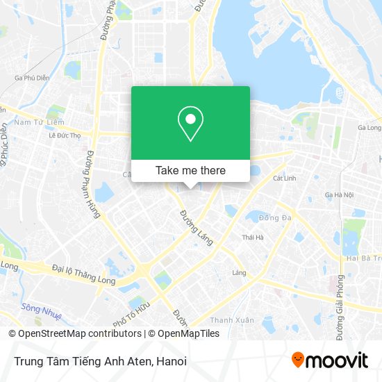 Trung Tâm Tiếng Anh Aten map