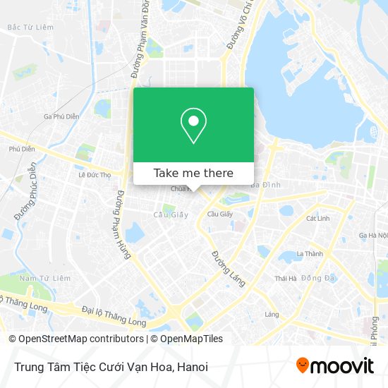 Trung Tâm Tiệc Cưới Vạn Hoa map