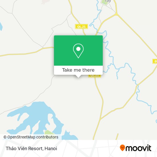 Thảo Viên Resort map