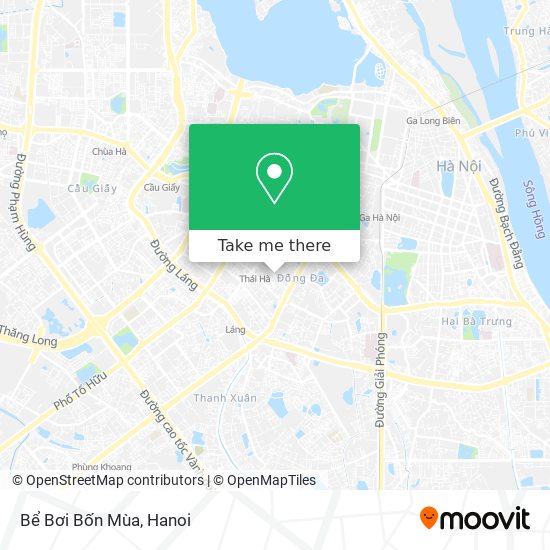 Bể Bơi Bốn Mùa map