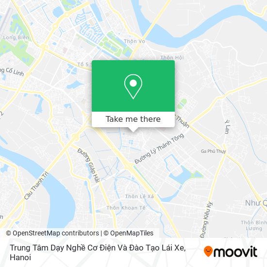 Trung Tâm Dạy Nghề Cơ Điện Và Đào Tạo Lái Xe map