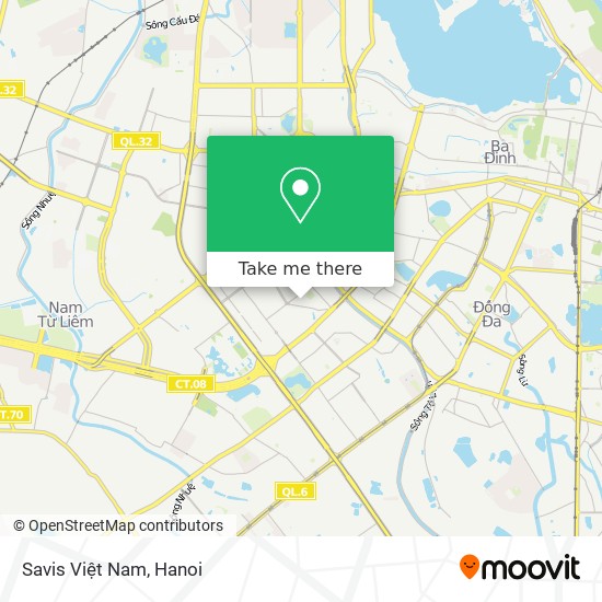 Savis Việt Nam map