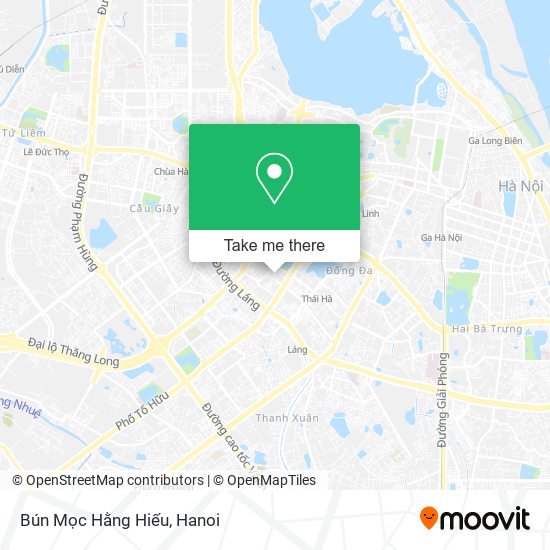Bún Mọc Hằng Hiếu map