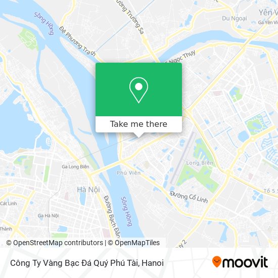 Công Ty Vàng Bạc Đá Quý Phú Tài map