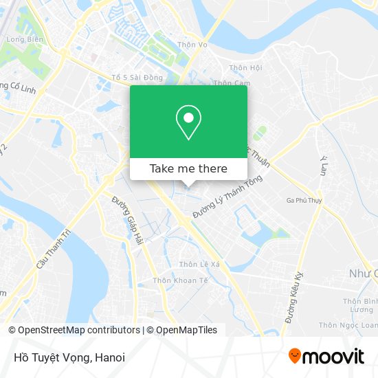 Hồ Tuyệt Vọng map