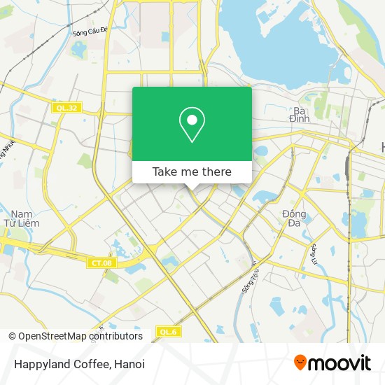 Happyland Coffee map