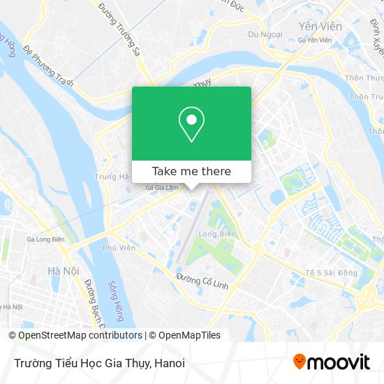 Trường Tiểu Học Gia Thụy map