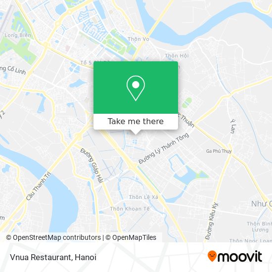 Vnua Restaurant map