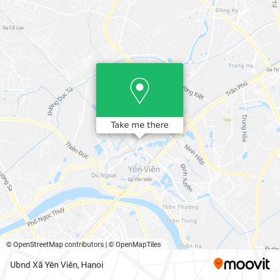 Ubnd Xã Yên Viên map