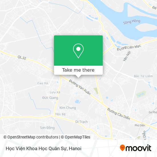 Học Viện Khoa Học Quân Sự map