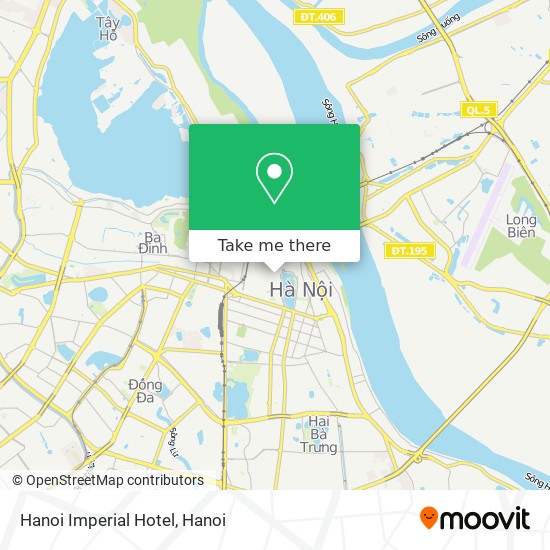 Hanoi Imperial Hotel map