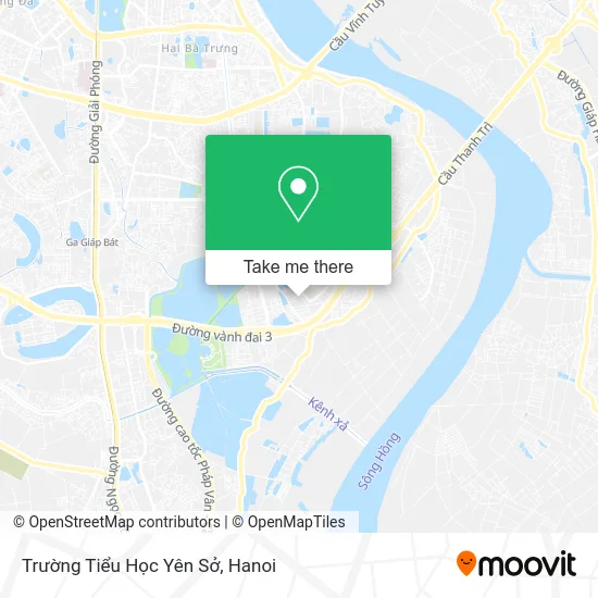 Trường Tiểu Học Yên Sở map