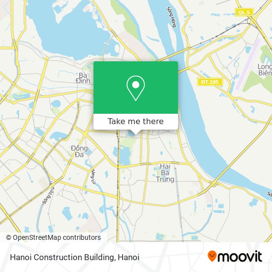 Hanoi Construction Building map