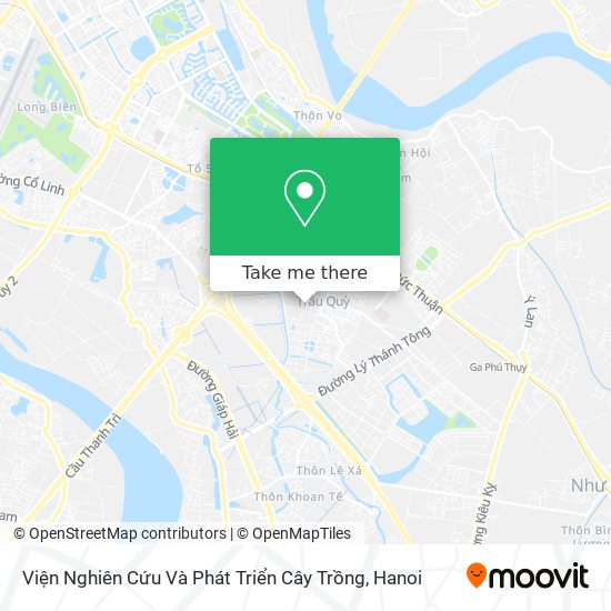 Viện Nghiên Cứu Và Phát Triển Cây Trồng map