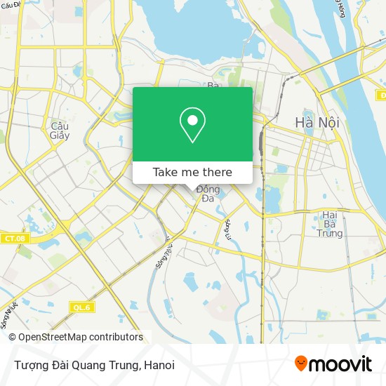 Tượng Đài Quang Trung map