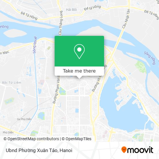 Ubnd Phường Xuân Tảo map