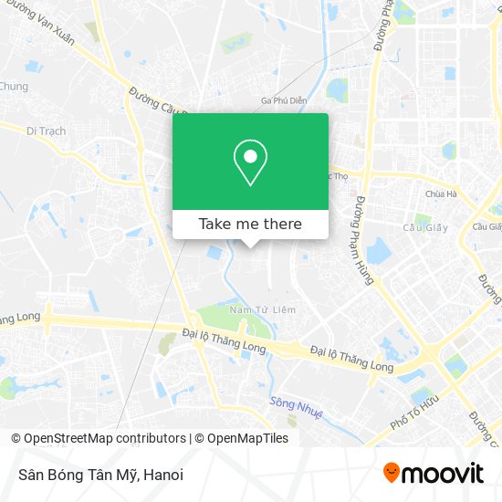 Sân Bóng Tân Mỹ map