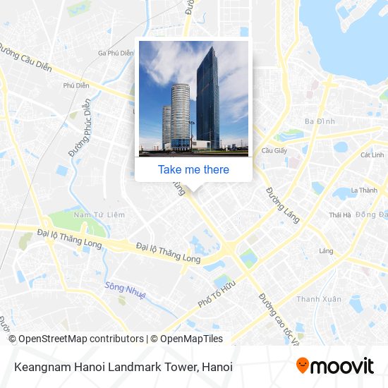 Keangnam Hanoi Landmark Tower map