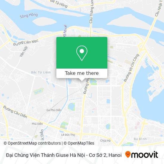 Đại Chủng Viện Thánh Giuse Hà Nội - Cơ Sở 2 map