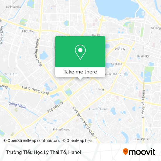 Trường Tiểu Học Lý Thái Tổ map