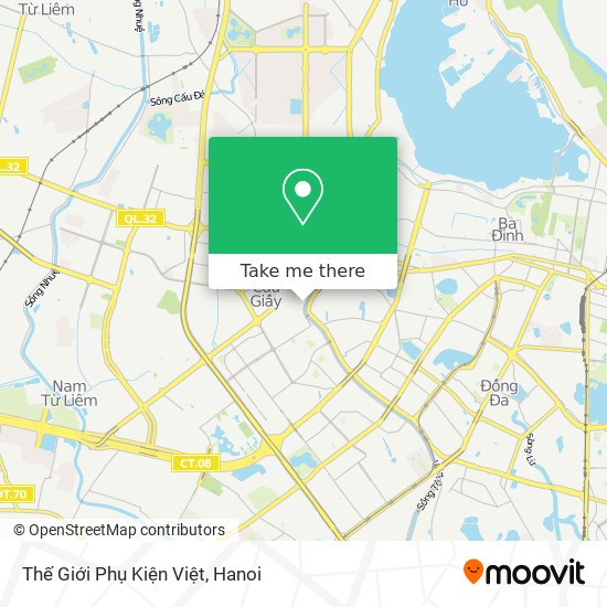 Thế Giới Phụ Kiện Việt map