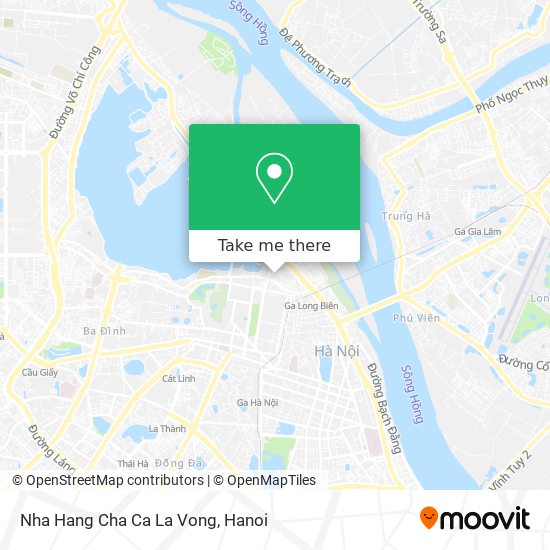 Nha Hang Cha Ca La Vong map